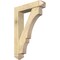 Ekena Millwork Balboa Arts and Crafts Rough Sawn Bracket w/ Offset Brace, Douglas Fir, 6"W x 26"D x 38"H BKT0604X26X38BOA03RDF - alternate 1